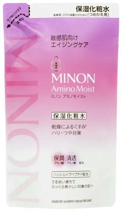 MINON(ミノン) アミノモイスト エイジングケア ローション つめかえ 130mL【敏感肌】保湿化粧水 浸透 ハリ つや
