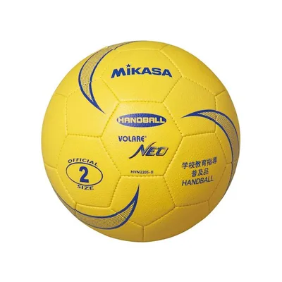 ミカサ MIKASA 4907225061365 HVN220S−B ソフトハンド2号 軽量約180g 黄 ハンドボール 女子用