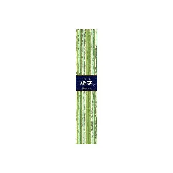 4902125384538 【6個入】 かゆらぎ スティック 緑茶40本 92454【キャンセル不可】