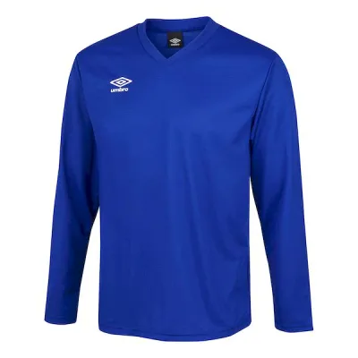 アンブロ umbro 4930699035242 UAS6307JL ジュニア 長袖ゲームシャツ ブルー サイズ:150