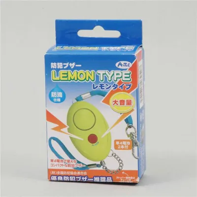 直送・代引不可 (まとめ)アーテック 防犯ブザーレモンタイプ(単4電池付) 【×40セット】 別商品の同時注文不可