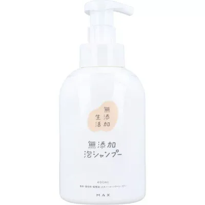 4902895043802 無添加生活 無添加 泡シャンプー 400mL【キャンセル不可】
