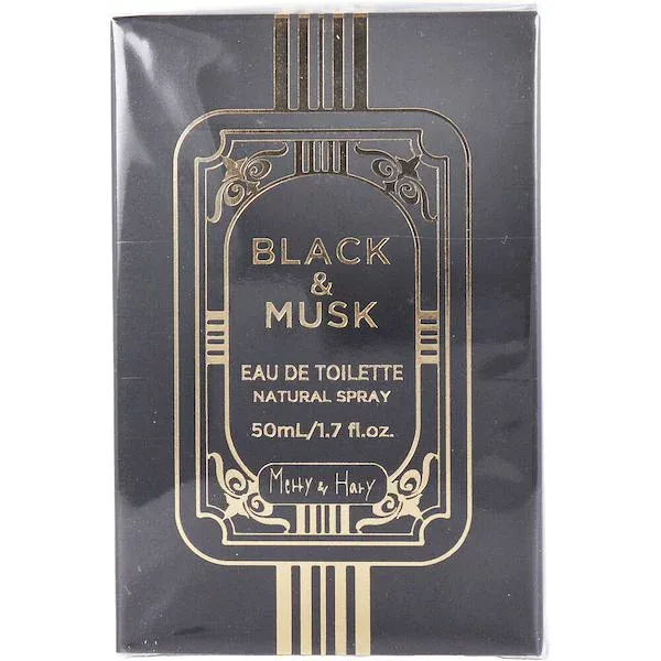 4595120052283 メリーアンドハリー オードトワレ ブラック&ムスクの香り 50mL【キャンセル不可】