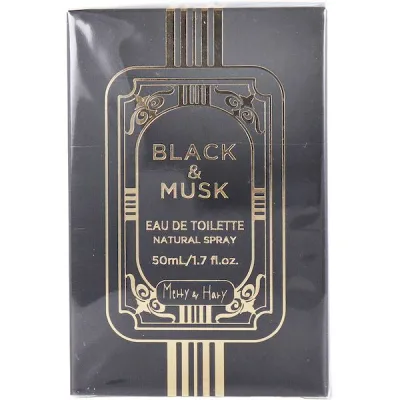 4595120052283 メリーアンドハリー オードトワレ ブラック&ムスクの香り 50mL【キャンセル不可】