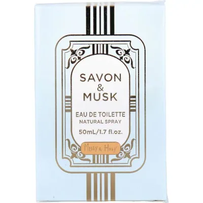4595120052368 メリーアンドハリー オードトワレ サボン&ムスクの香り 50mL【キャンセル不可】