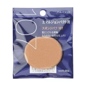 資生堂 スポンジパフ 107 エマルジョンパクト用 6個パック
