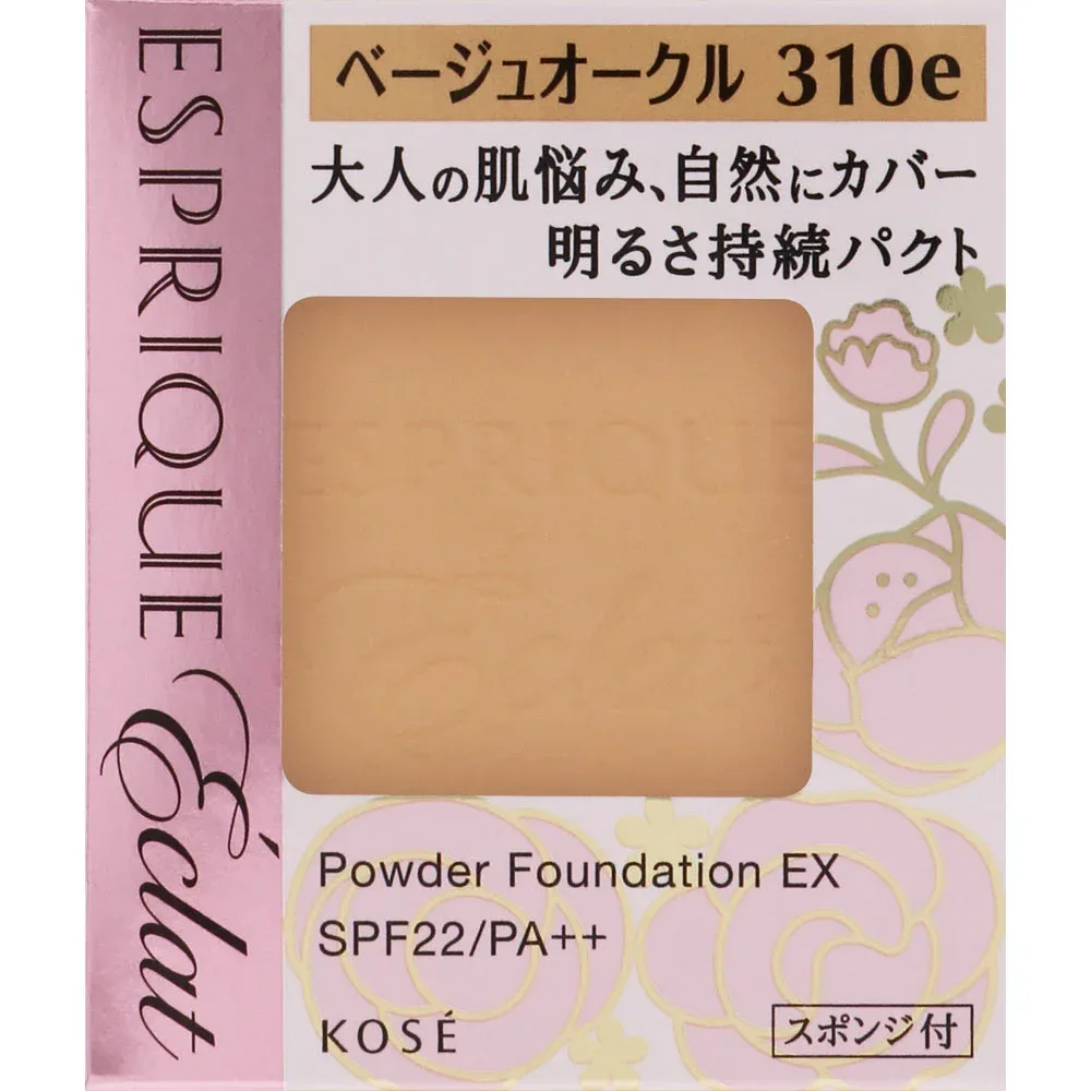 コーセー エスプリーク エクラ 明るさ持続 パクト EX BO310e ベージュオークル 9.3g (レフィル)