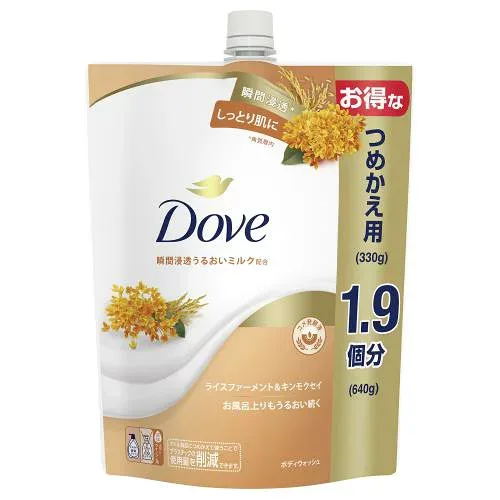 ユニリーバ ダヴボディウォッシュ ライスファーメント&キンモクセイ 詰替 大サイズ 640G