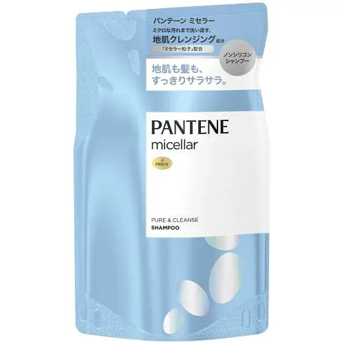 パンテーン ミセラー シャンプー 350mL 詰め替え ピュアクレンズ ノンシリコン