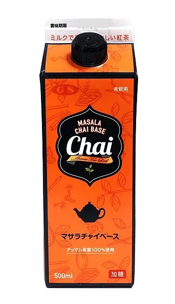 【送料無料】★まとめ買い★ GS Chaiマサラチャイベース 500ml ×12個【イージャパンモール】