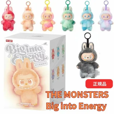 当日16:30までご注文確定のみ即日発送【正規品 保証・ Energy・1ピースorアソートボックス】 LABUBU らぶぶ ラブブ Labubu labubu キーホルダー『 THE MONSTERS Big into Energy 』ラブブ エネルギー エナジー POP MART ポップマート キーホルダー フィギュア