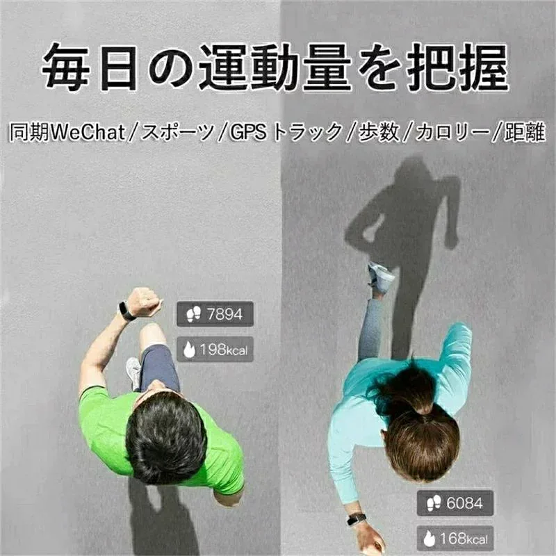 スマートウォッチ チップ 健康管理 高齢者 子供 レディース メンズ メール IOS Android 対応 SNS 着信 通知 IP67防水 運動記録 心拍数 健康モニター 運動モニター カスタマイズ アラーム プレゼント