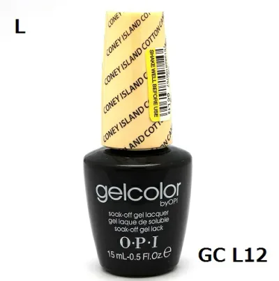 【最大3%OFF】 新品 送料無料 OPI gelcolor ジェルカラー CONEY ISLAND COTTON CANDY GC L12 15ml オーピーアイ ジェルカラー LED ジェルネイル ネイルカラー ネイリスト セルフネイル ネイルグッズ