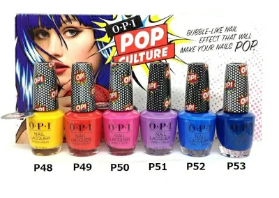 【最大3%OFF】 OPI オーピーアイ ネイルラッカー POP Culture Collection ポップカルチャーコレクション OPI NL P48 NL P49 NL P50 NL P51 NL P52 NL P53 各15ml ネイル マニキュア ネイルカラー セルフネイル ネイルポリッシュ 新品 送料無料