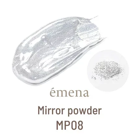 【最大3%OFF】 エメナ emena ミラーパウダー E-MP08 4g Mirror powder ミラーネイル 微粒子パウダー 擦るだけ簡単 輝き 鏡のような光沢感 ジェルネイル ネイルアート ネイルデザイン セルフネイル ネイルグッズ ネイルサロン ネイリスト ネイル用品 ネイル 新品 送料無料