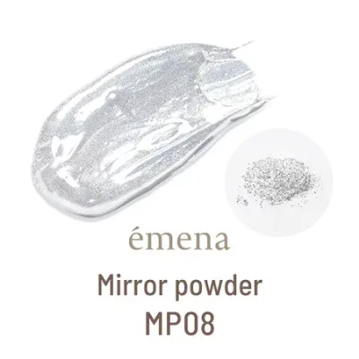 【最大3%OFF】 エメナ emena ミラーパウダー E-MP08 4g Mirror powder ミラーネイル 微粒子パウダー 擦るだけ簡単 輝き 鏡のような光沢感 ジェルネイル ネイルアート ネイルデザイン セルフネイル ネイルグッズ ネイルサロン ネイリスト ネイル用品 ネイル 新品 送料無料