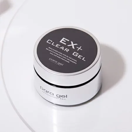 【最大3%OFF】 パラジェル para gel クリアジェルEX+ 10g plus プラス ジェルネイル ベースコート ベースジェル サンディング不要 ソフトジェルタイプ ソークオフタイプ LED 透明 下処理不要 高密着 水に強い セルフネイル ネイルサロン ネイル用品 日本製 新品 送料無料