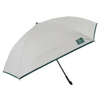 アテイン 傘 晴雨兼用2段折り 2WAY 軽量 55cm グレー 6803