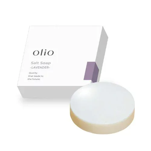 olio Sea Salt Soap -LAVENDER- 塩石けん ラベンダー olio004