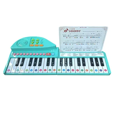 コスミック出版 名曲いっぱい!グランドピアノ 両手でひけて8和音同時に音が出せる折りたたみ式ピアノ お子さんのはじめてのピアノに COS10341