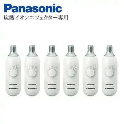 【返品OK!条件付】【セット】パナソニック 炭酸ガスカートリッジ(2本入り)×3セット(計6本)炭酸イオンエフェクター専用 EH-2S41-3SET 【KK9N0D18P】【60サイズ】