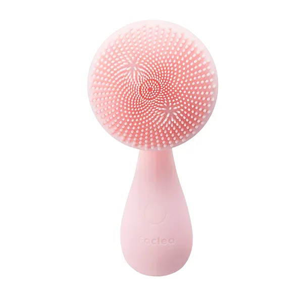 【返品OK!条件付】カロスビューティーテクノロジー 洗顔ブラシ Faclea 電動 音波 磁気 防水 ファクリア FAP001 コットンピンク【KK9N0D18P】【60サイズ】