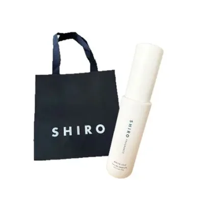 【SHIROショッパー付き】SHIRO ホワイトティー ホワイトティー オードパルファン 香水 40ml 【箱なし】【送料無料】【ネコポス便】*配達指定不可 プレゼント 母の日 クリスマス 誕生日