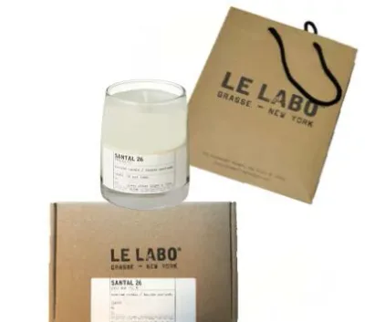 LE LABO ルラボ SANTAL 26 サンタル クラシック キャンドル サンタル33と同じ香り 国内正規品【ルラボ専用箱、ルラボショッパー付き】母の日 プレゼント ギフト