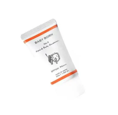 ベビーボーン フェイス&ボディ サンスクリーン ラベンダーの香り 30g SPF50+・PA++++日焼け対策 日焼け止めリップ BABY BORN