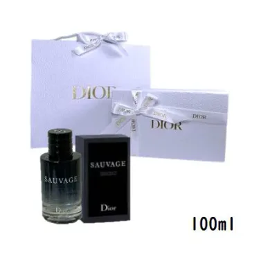 【ギフトBOX】DIOR ディオール ソヴァージュ オー フォルト 100ml アルコールフリー 母の日 父の日 クリスマス プレゼント ブラックフライデー お誕生日 お祝い ギフト