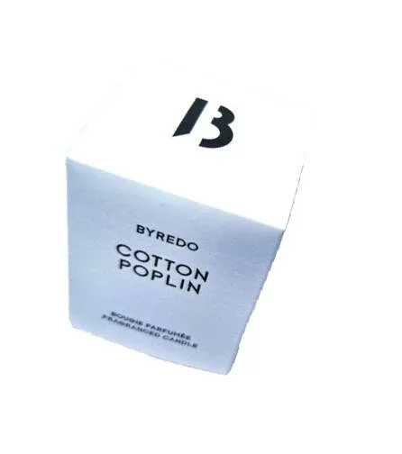 BYREDO バイレード COTTON POPLIN フレグランスキャンドル ミニチュア 30g