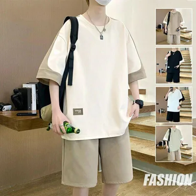 メンズ セットアップ 半袖Tシャツ スウェットパンツ 夏 ジャージ 上下2点セット 大きいサイズ ルームウェア
