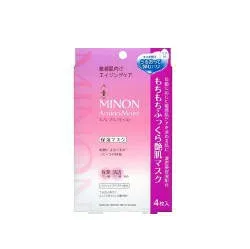 【第一三共】ミノン アミノモイスト もちもちふっくら艶肌マスク(24mL×4枚入)