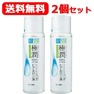 ロート 肌研 ハダラボ 送料無料! 2個セット! 極潤ヒアルロン液 ライトタイプ 170ml×2個