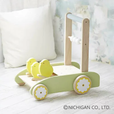 おさんぽpipi BB37木のおもちゃ 知育玩具 木製玩具 ギフト 天然木 NICHIGAN 1才〜 ニチガン 【B】
