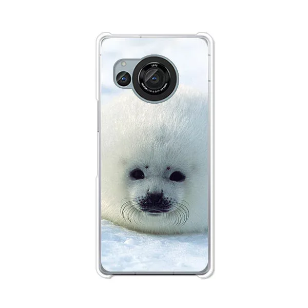 AQUOS R8 SH-52D / AQUOS R8 SH-R80 共通 ケース/カバー 【ゴマフ クリアケース素材】楽天モバイル アクオスR8 ドコモ AQUOS R8 docomo スマホケース スマホカバー 携帯ケース