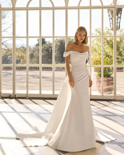 ウエディングドレス マーメイドライン 花嫁 Wedding dress 結婚式 ウェデイング 花嫁 挙式 二次会 前撮り ブライダル ロングドレス レディース セミオーダー オーダーメイド 2S205