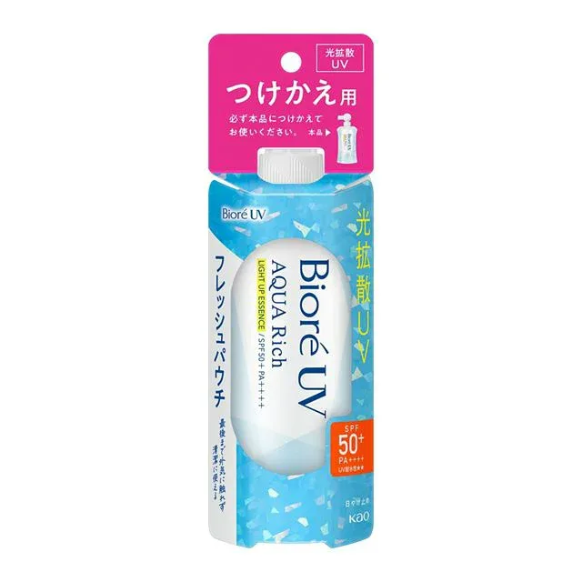 ビオレ UV アクアリッチ ライトアップエッセンス フレッシュパウチ 120g つけかえ用