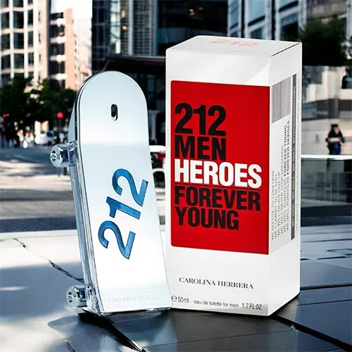 【お買い物マラソン!ポイント最大15倍!】キャロライナ ヘレラ CAROLINA HERRERA 212 メン ヒーローズ フォーエバー ヤング EDT 50ml 212 MEN HEROES 香水 メンズ フレグランス ギフト