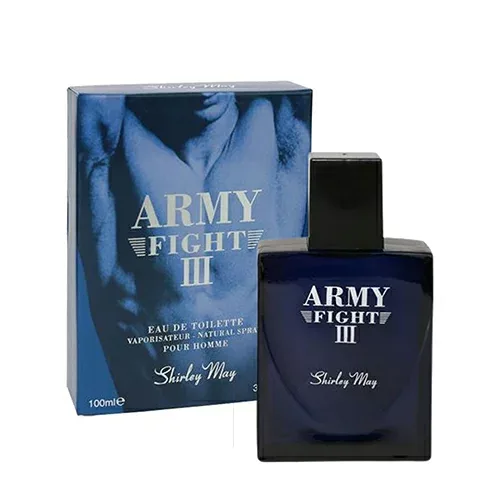 【お買い物マラソン!ポイント最大15倍!】香水 メンズ シャリーメイ SHIRLEY MAY アーミーファイト 3 III オードトワレ ARMY FIGHT 3 FOR MEN EDT 100ml フレグランス ギフト プレゼント