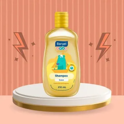 【楽天カードデー!ポイント最大10倍】バルエル BARUEL ベビー ジェントル シャンプー 210ml BABY SUAVE SHAMPOO キッズ 幼児