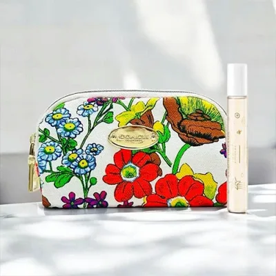 【楽天カードデー!ポイント最大10倍】コーチ Coach コーチ ドリームス サンセット オードパルファム EDP 7.5ml +ポーチ セットDreams Sunset 香水 レディース フレグランス ギフト プレゼント