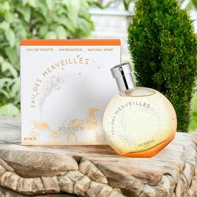 【お買い物マラソン!ポイント最大15倍!】エルメス Hermes オーデ メルヴェイユ EDT 50ml Eau de Merveilles 香水 ユニセックス フレグランス ギフト