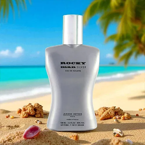 【楽天カードデー!ポイント最大10倍!】ジャンヌ アルテス JEANNE ARTHES ロッキーマン シルバー EDP 100ml ROCXY MAN BLUE 香水 メンズ フレグランス ギフト プレゼント