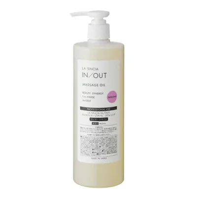 LA SINCIA ラシンシア IN/OUT アロママッサージオイル スウェリング 462ml 業務用