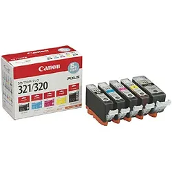 【最大1000円OFFクーポン配布中】【キヤノン純正インク】キャノンインクタンク 5色マルチパック BCI-321+320/5MP 【受注発注品】