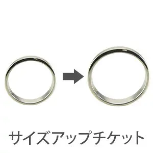 リングサイズアップチケット