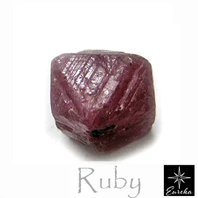【一点物・非加熱】ルビー原石 結晶 5.1ct 標本 天然コランダム|波動石・パワーストーン・誕生石【7月・送料無料】
