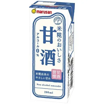 マルサン 甘酒 200ml×48個 /甘酒飲料/あまざけ/アルコール0/麹/米麹