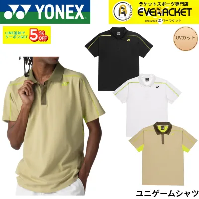 Yonex YONEX Wear Unigame Shirt 10723 Badminton/Tennis/Soft Tennis 2026SS